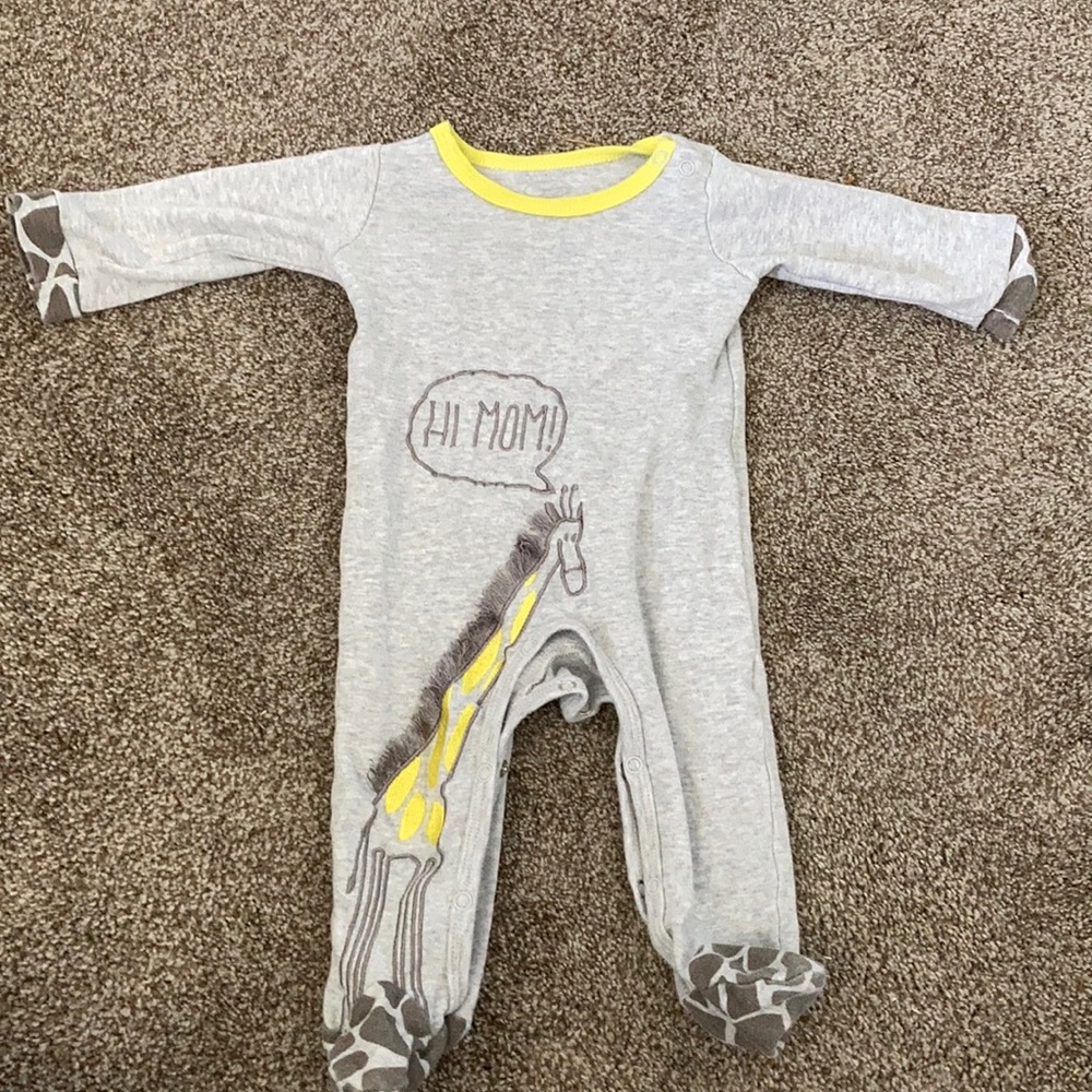 Infants Giraffe Pajamas